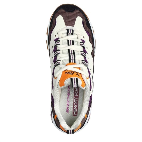 Skechers - "DLites Classic" Sneaker für Kinder (Natürlich/Violett) - Image 3