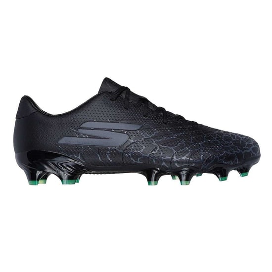 Skechers - "Skx 01 Academy" Fußballschuhe mit festem Boden für Kinder (Schwarz) - Image 1