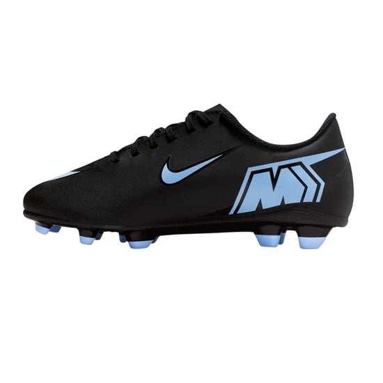 Nike - "Vapor" Fußballschuhe mit festem Boden für Kinder (Schwarz/Blau) - Image 3