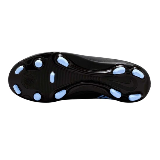 Nike - "Vapor" Fußballschuhe mit festem Boden für Kinder (Schwarz/Blau) - Image 4