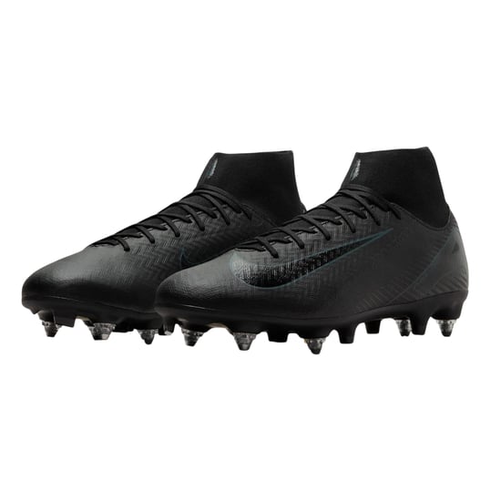 Nike - "Mercurial Superfly 10" Fußballschuhe für weichen Boden für Herren (Schwarz/Grün) - Image 4