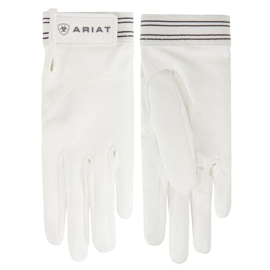 Ariat Tek Damenweiße Grip-Handschuhe - Image 3