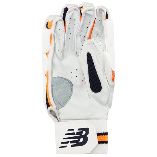 New Balance DC 1280 Jugend Weiß Cricket Schlaghandschuhe - Image 4