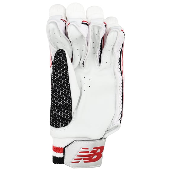 New Balance TC Pro Erwachsene Herren Weiße Cricket Schlaghandschuhe - Image 2