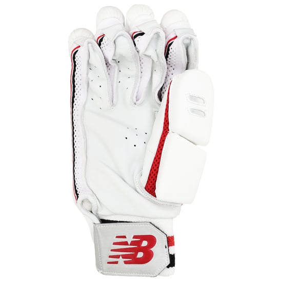 New Balance TC Pro Erwachsene Herren Weiße Cricket Schlaghandschuhe - Image 3