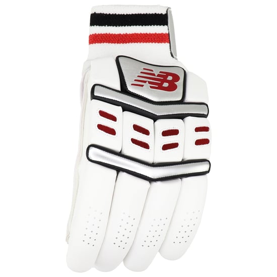 New Balance TC Pro Erwachsene Herren Weiße Cricket Schlaghandschuhe - Image 5