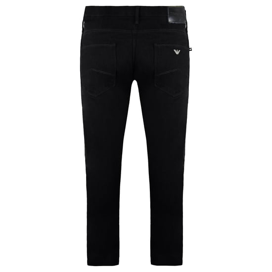 Emporio Armani J85 Regular Fit Herren Schwarz Jeans - Image 2