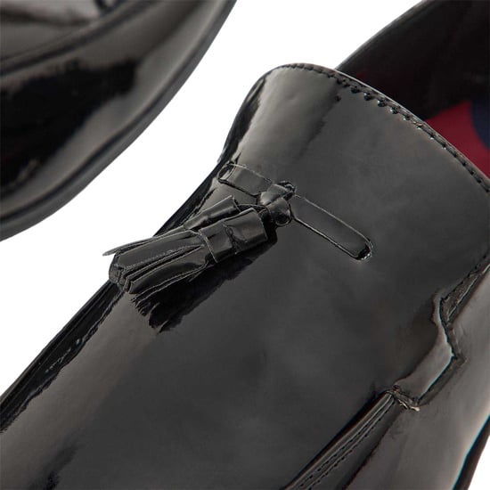 Lambretta - Halbschuhe für Herren, Leder, Quaste (Schwarz) - Image 4