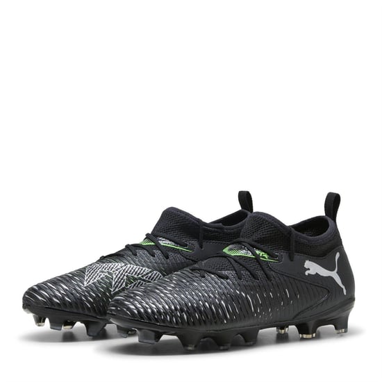 Puma - "Future 8 Ultimate" Künstlicher Boden Fußballschuhe für Kinder (Schwarz/Grün) - Image 1