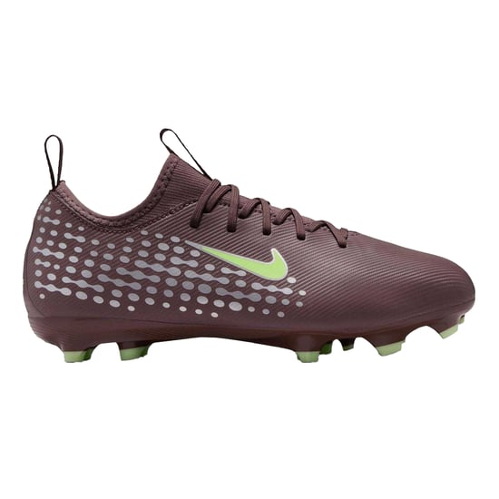 Nike - "Mercurial" Fußballschuhe mit festem Boden für Kinder (Pflaume/Silber) - Image 1