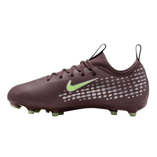 Nike - "Mercurial" Fußballschuhe mit festem Boden für Kinder (Pflaume/Silber) - Image 3