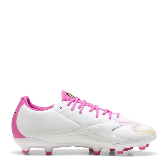 Puma - "King Match" Fußballschuhe mit festem Boden für Kinder (Pink) - Image 4