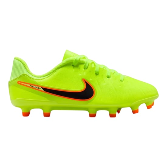 Nike - "Tiempo Legend 10" Fußballschuhe mit festem Boden für Kinder (Volt Farbe/Schwarz) - Image 1