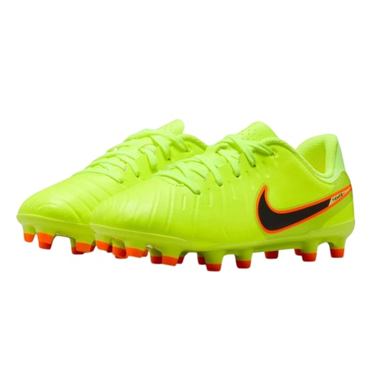 Nike - "Tiempo Legend 10" Fußballschuhe mit festem Boden für Kinder (Volt Farbe/Schwarz) - Image 4