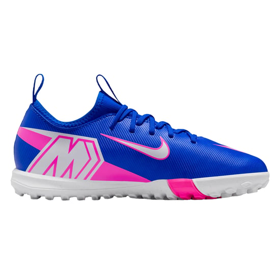 Nike - "Zoom Mercurial Vapor 16" Fußball-Stiefel für Kinder (Blau/Weiß/Pink) - Image 1