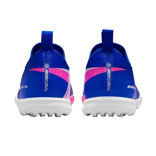 Nike - "Zoom Mercurial Vapor 16" Fußball-Stiefel für Kinder (Blau/Weiß/Pink) - Image 2