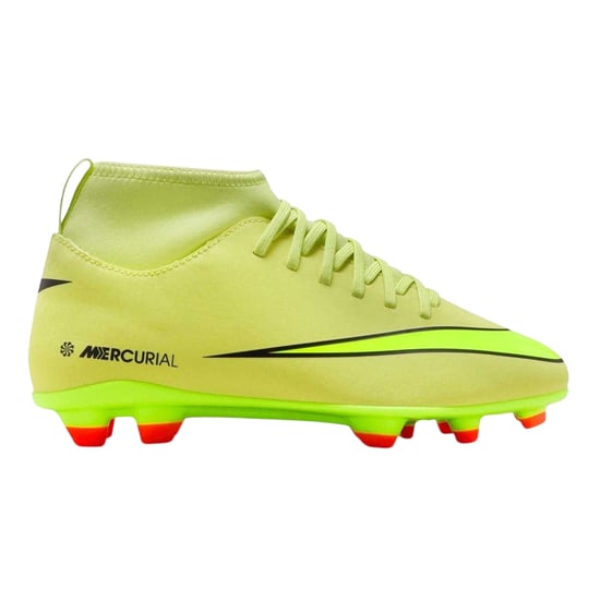 Nike - "Mercurial" Fußballschuhe mit festem Boden für Kinder (Volt Farbe/Purpur) - Image 1