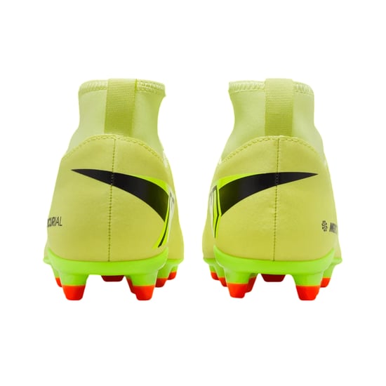 Nike - "Mercurial" Fußballschuhe mit festem Boden für Kinder (Volt Farbe/Purpur) - Image 2