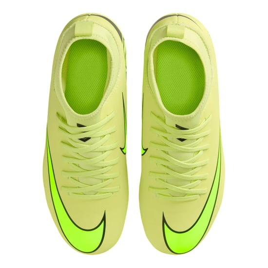 Nike - "Mercurial" Fußballschuhe mit festem Boden für Kinder (Volt Farbe/Purpur) - Image 3