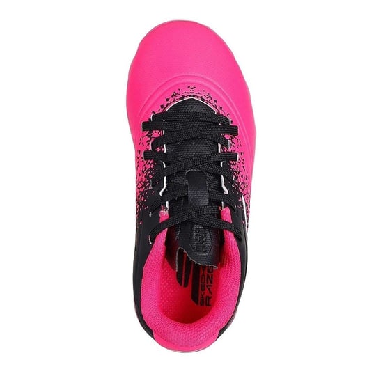 Skechers - Fußballschuhe mit festem Boden für Kinder (Schwarz/Pink) - Image 3
