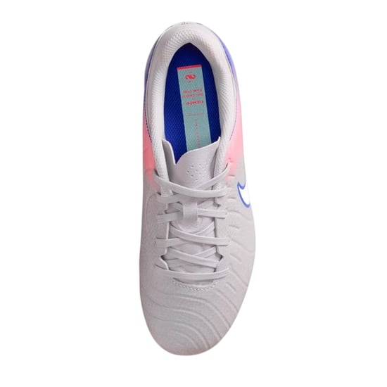 Nike - "Tiempo Legend 10" Fußballschuhe mit festem Boden für Kinder (Grau/Blau) - Image 2