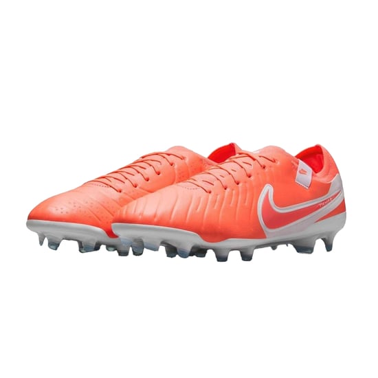 Nike - "Tiempo Legend 10" Fußballschuhe mit festem Boden für Herren, Leder (Rot/Weiß) - Image 5