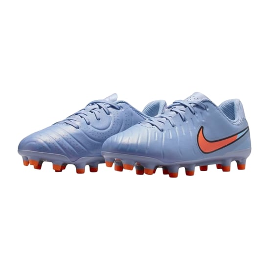 Nike - "Tiempo Legend 10" Fußballschuhe mit festem Boden für Kinder (Blau/Schwarz) - Image 4