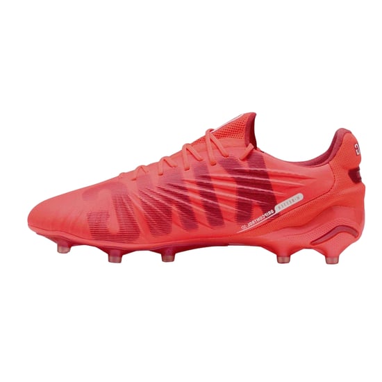 Puma - "King Ultimate" Fußballschuhe mit festem Boden für Kinder (Glutrot) - Image 2