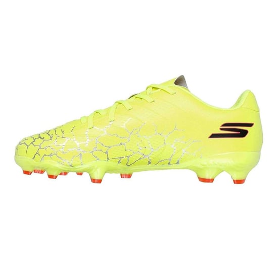 Skechers - "SKX 01" Fußballschuhe mit festem Boden für Kinder (Gelb/Schwarz) - Image 2