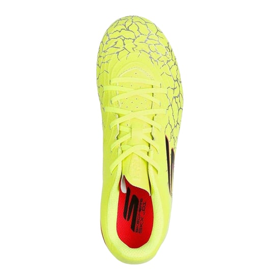Skechers - "SKX 01" Fußballschuhe mit festem Boden für Kinder (Gelb/Schwarz) - Image 3