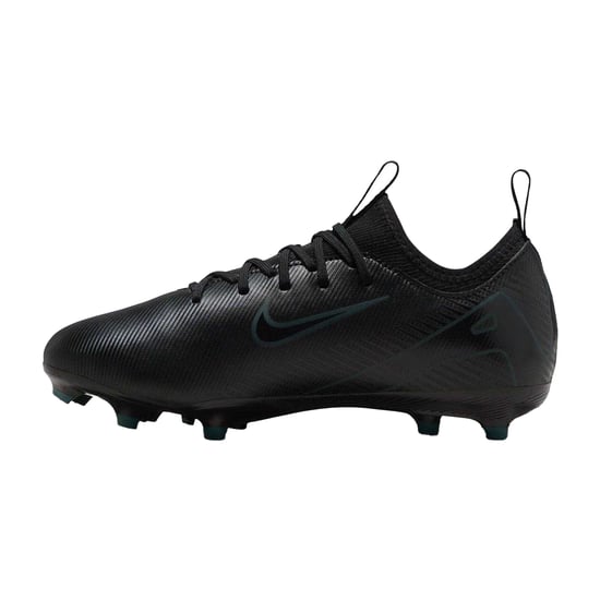 Nike - "Mercurial" Fußballschuhe mit festem Boden für Kinder (Schwarz/Grün) - Image 3
