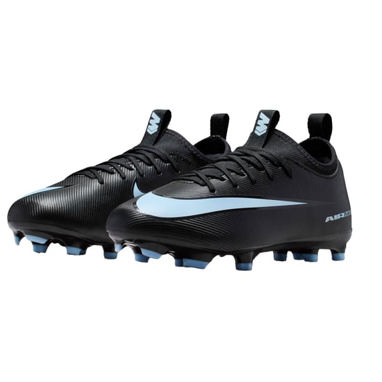 Nike - "Mercurial" Fußballschuhe mit festem Boden für Kinder (Schwarz/Grün) - Image 6