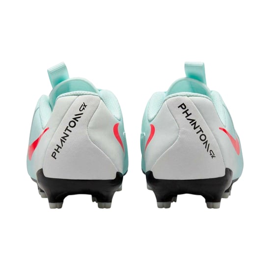Nike - "Phantom GX II Academy" Fußballschuhe mit festem Boden für Kinder (Minzgrün/Rot) - Image 2