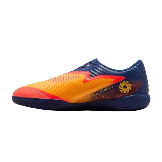 Nike - "Phantom Academy 6" Hallenfußballschuhe für Herren (Orange/Volt Farbe) - Image 3