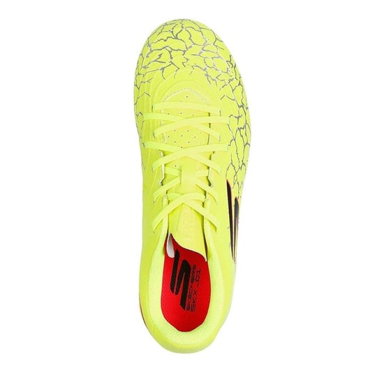 Skechers - "Crib" Fußballschuhe mit festem Boden für Kinder (Gelb/Schwarz) - Image 3