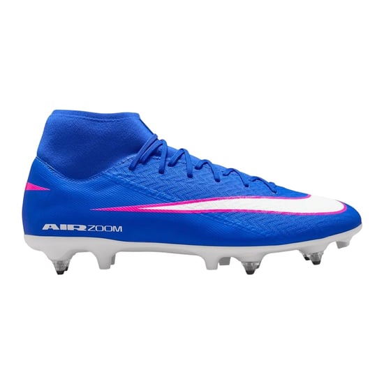 Nike - "Mercurial Superfly 10" Fußballschuhe für weichen Boden für Herren (Blau/Weiß/Pink) - Image 1