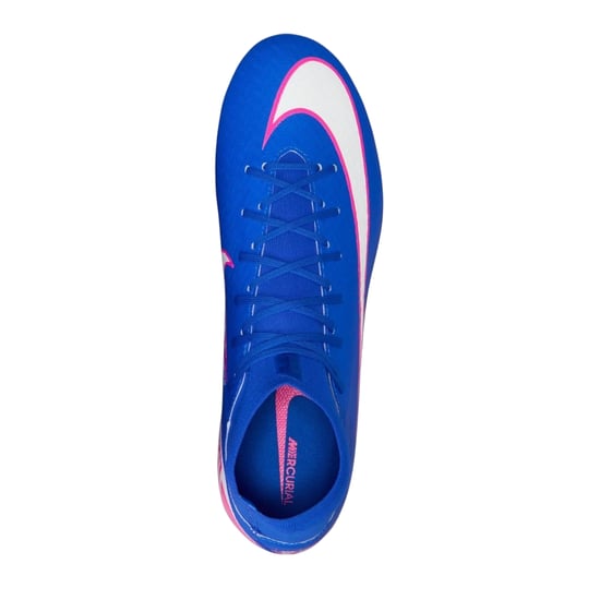 Nike - "Mercurial Superfly 10" Fußballschuhe für weichen Boden für Herren (Blau/Weiß/Pink) - Image 2