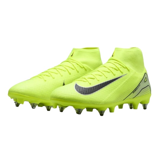 Nike - "Mercurial Superfly 10" Fußballschuhe für weichen Boden für Herren (Volt Farbe/Schwarz) - Image 4
