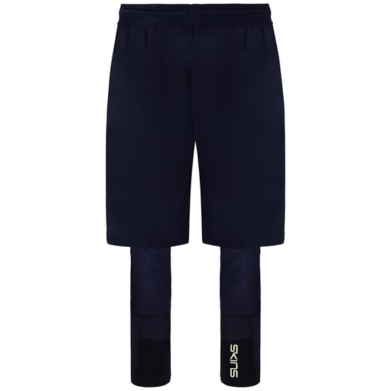 Skins Series-5 Herren Navy Reise- und Erholungslange Tights - Image 2