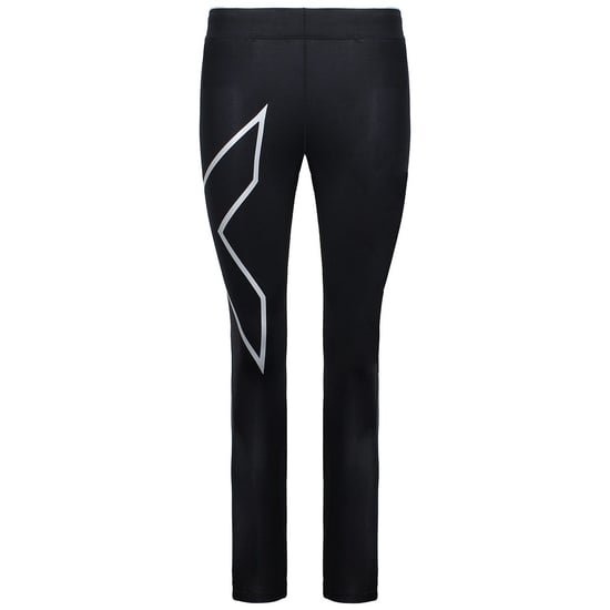 2XU Core Kompressions Leggings Damen Schwarz/Silber - Image 1