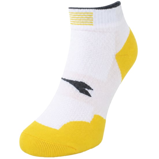 Diadora 3er-Pack Weiße/Gelbe Crew-Socken - Image 2
