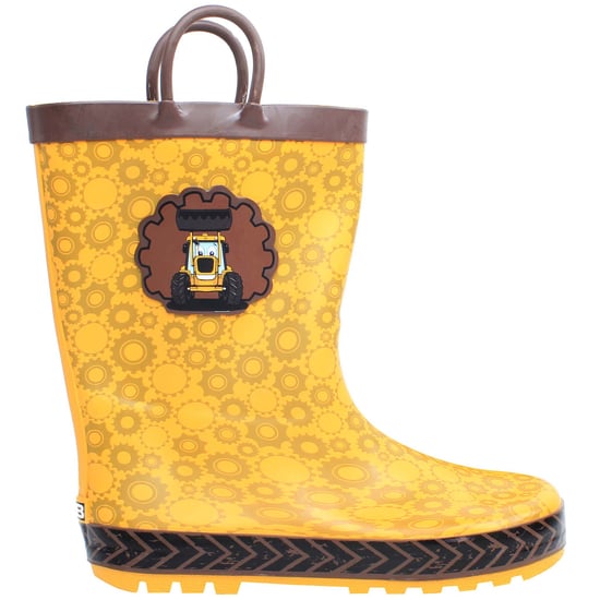 JCB Wade Kinder Gummistiefel Gelb - Image 1