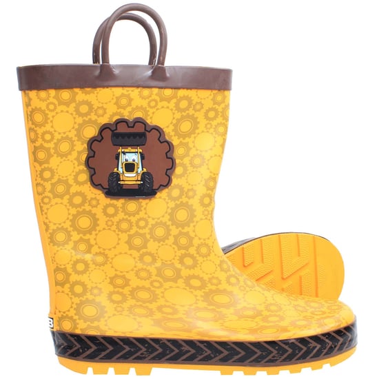 JCB Wade Kinder Gummistiefel Gelb - Image 4
