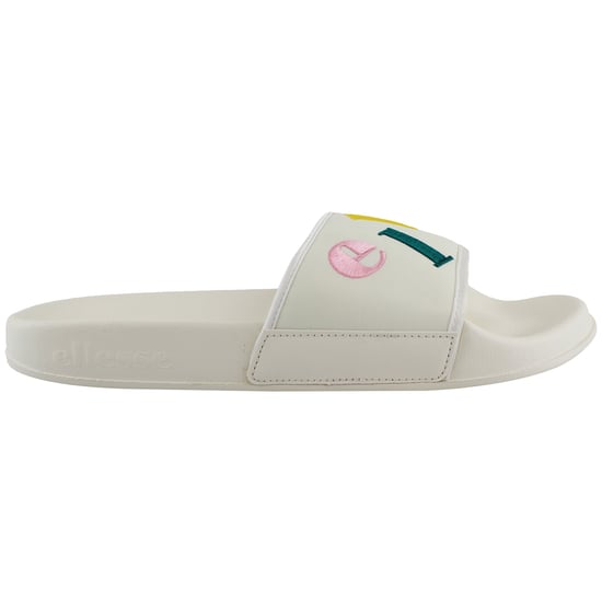 Ellesse Filippo Logo Play Damen Off-White Slipper - Image 2