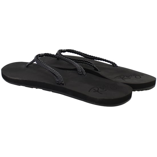 Roxy Costas Damen Schwarze Flip-Flops - Image 3