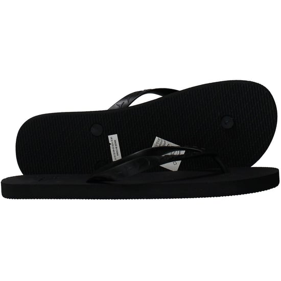 Slydes Angra Herren Schwarz Flip-Flops - Image 4