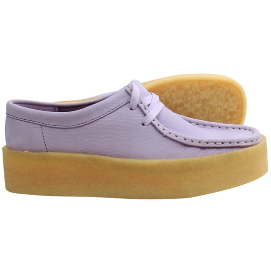 Clarks Wallabee Cup Damen Schuhe Lilac - Image 4