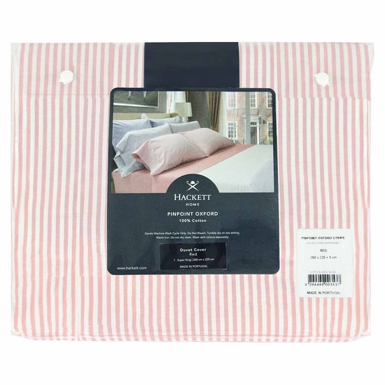 Hackett Home Pinpoint Super King Bettbezug - Image 1