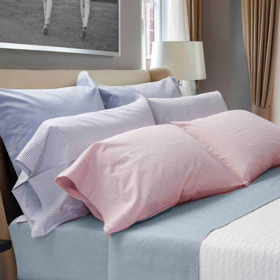 Hackett Home Pinpoint Fitted Doppelbettlaken - Image 4