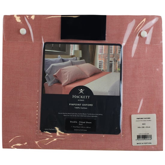 Hackett Home Pinpoint Uni-farbenes Spannbetttuch für Doppelbett - Image 2